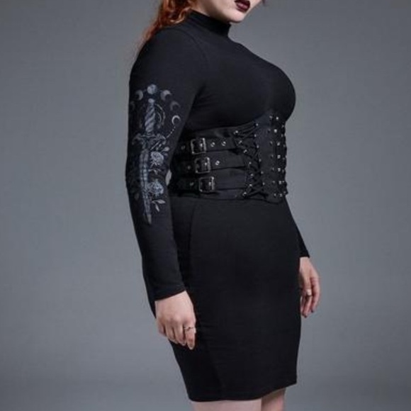 torrid Dresses & Skirts - Nightfall Mock Neck Mini Dress